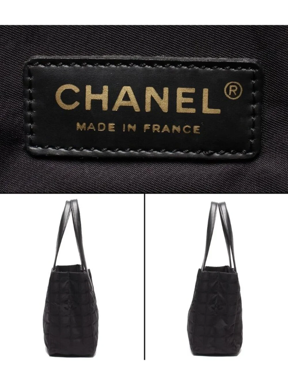 Chanel Tote Gold New Travel Line PM